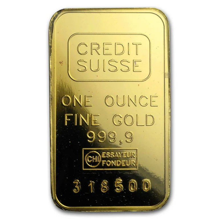 Credit Suisse First Boston Gold Bar – 1 oz (Vintage Assay) – Pure Credit Suisse First Boston Gold Bar – 1 oz (Vintage Assay) – Pure